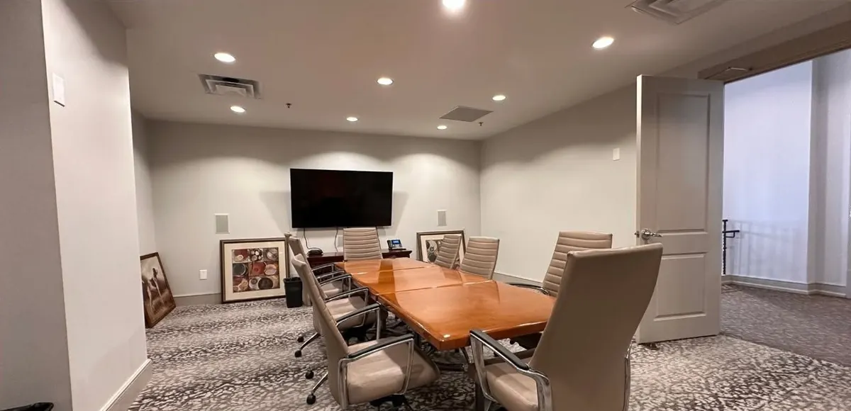 Conference room, after renovation