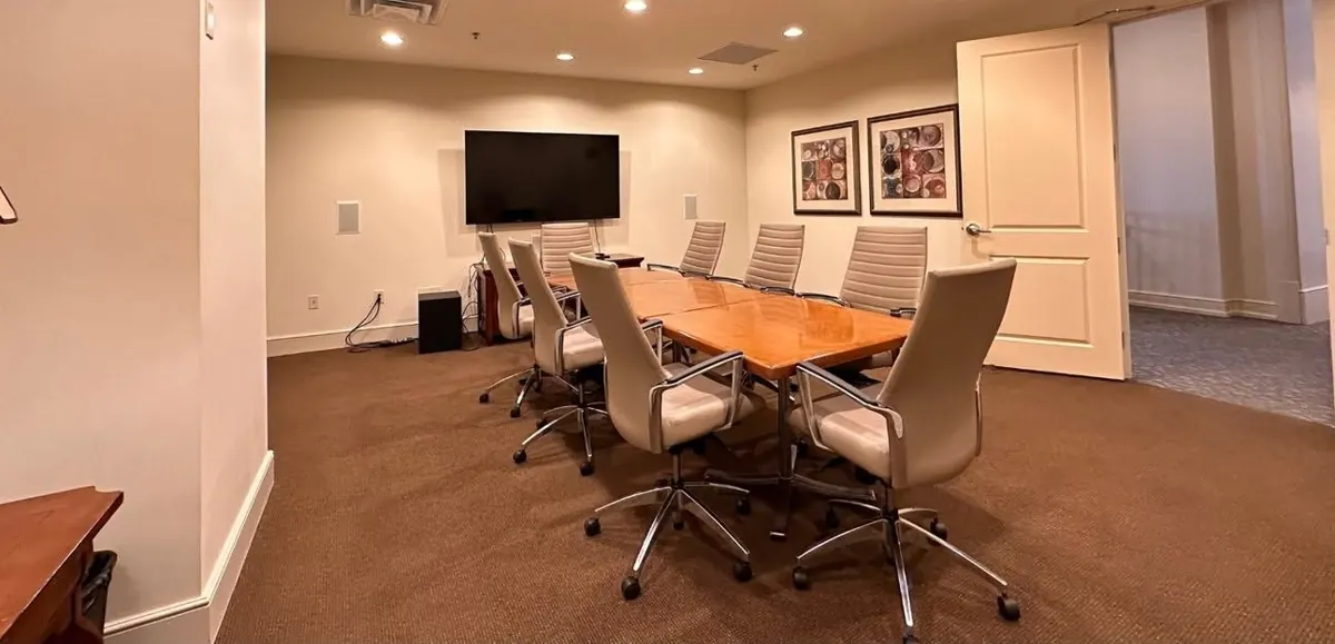 Conference room, before renovation