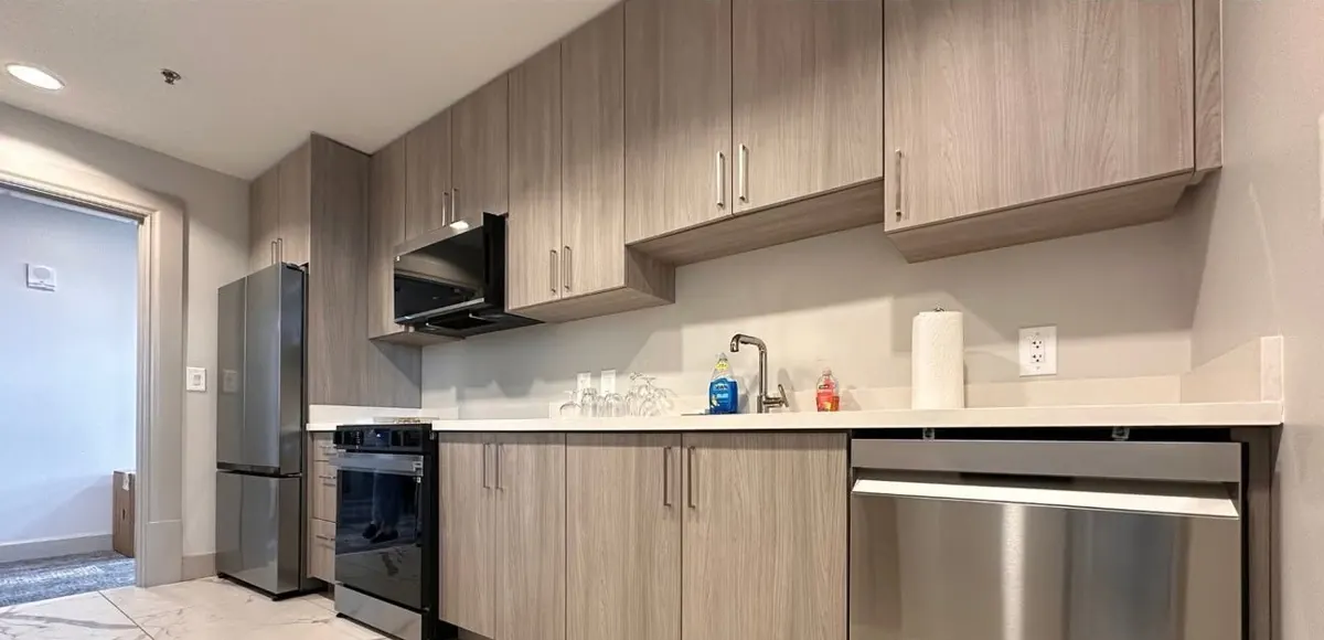 Kitchen cabinets, after renovation