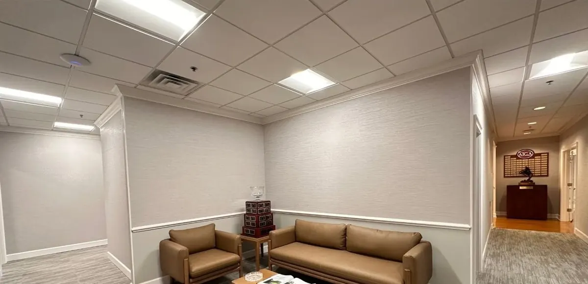 Lounge refresh, after renovation