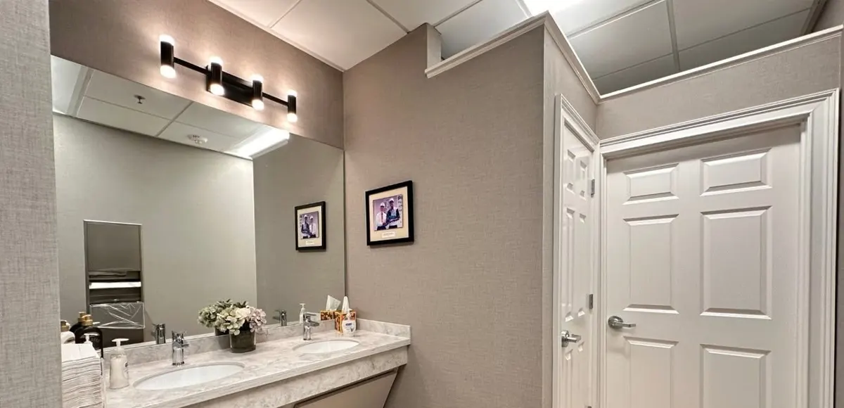 Restroom refresh, after renovation