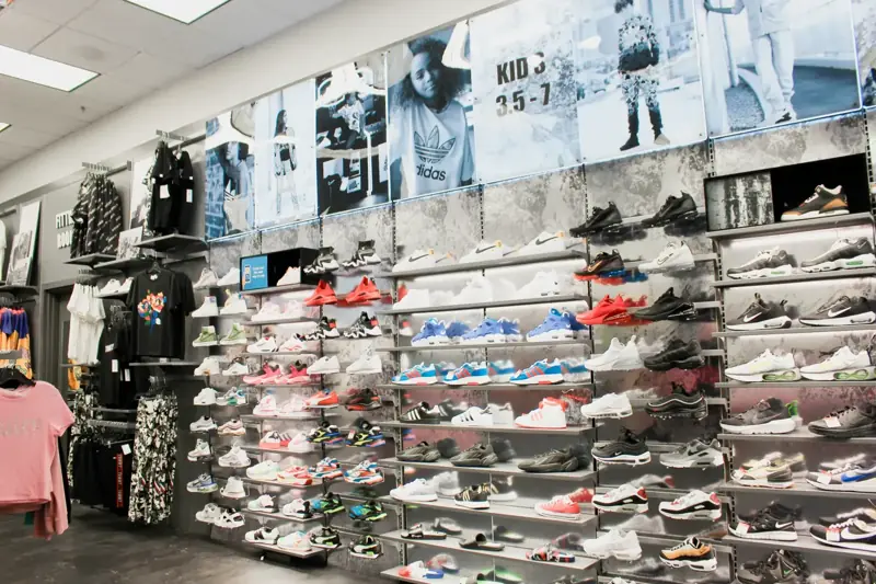 Retail sales floor renovated while the store stayed open